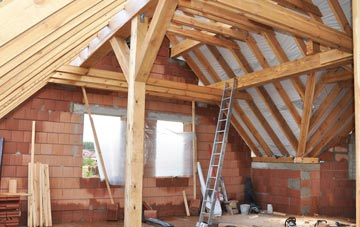 Steep attic trusses